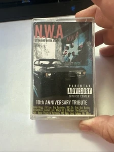 NWA Straight Outta Compton 10th Anniversary Tribute Cassette Tape Vintage 1998 - Picture 1 of 3