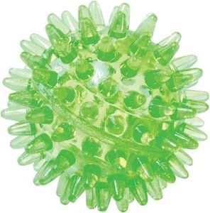 Space Ball Dog Toy, Green/red, Small - Picture 1 of 6