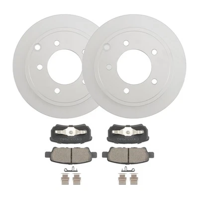 New Upgrade Rear Rotors Brakes Pads for Jeep Patriot Compass Dodge Avenger - Image 1 of 4