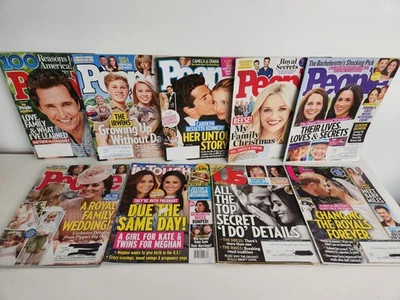 People Magazine Lot Us Weekly Intouch Celebrity Meghan Markle Royal Wedding - Image 1 of 4