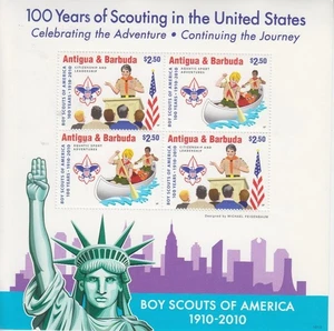 Antigua & Barbuda MNH Scott 3097a Scouting - Bild 1 von 1