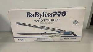 BaBylissPRO Nano Titanium Prima3100 1" Stainless Steel Flat Iron | BNT3100TUC - Foto 1 di 2