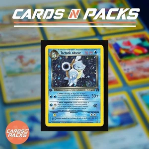 Carte Pokemon Tortank Obscur 3/82 HOLO Team Rocket Edition 1 HP 🇫🇷🔥 - Imagen 1 de 2