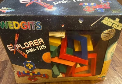 Juego de bloques de construcción WEDGiTS Explorer PAK-125 juguete de construcción 3D edades 5+ Foto 1 de 4