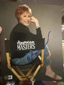 Foto firmata certificata Beckett 8x10 Carol Burnet Annie - Foto 1 di 2
