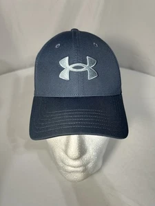 Under Armour Baseball Cap Classic Fit blau mit hellblauer Logostickerei S/M - Bild 1 von 4