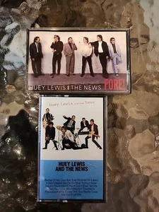 Huey Lewis und die Nachrichten Kassetten Band Posten HUEY LEWIS UND DIE NEWS & FORE! - Bild 1 von 8