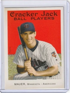 2004 Topps Cracker Jack SP Joe Mauer #186 HOF - Picture 1 of 2