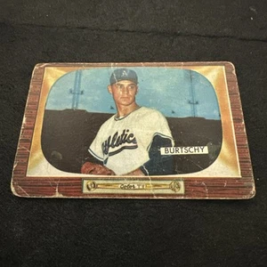 1955 Bowman 120 Ed Burtschy Kansas City Leichtathletik, Krug. Füller, minderwertig. - Bild 1 von 2