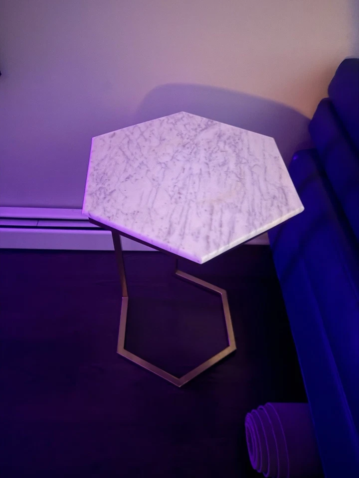 Marble Side Tables Set Of 2 - Image 1 of 4