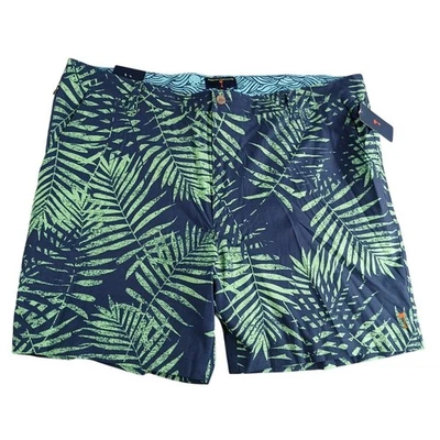 Pantalones Cortos Margaritaville Para Hombre 42 Estampado de Hojas Azules Golf Flex Secado Rápido UPF 30+ NUEVOS CON ETIQUETAS Foto 1 de 4