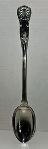 Vtg Sheffield England Kings Pattern Silver Plate 13" SERVING SPOON - Picture 1 of 5