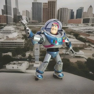 2000 Mattel Talking Battle Commands Buzz Lightyear Toy Story 2 12" Figur funktioniert - Bild 1 von 23