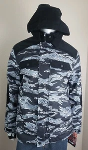 Technine Do Work Ins Snowboarding Jacket Mens S Camo/Corduroy - Picture 1 of 9