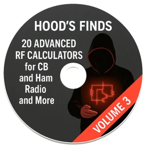 20 kalkulatorów RF do radia CB i szynki |VOLUME 3 | CD-ROM Tools Suite - Zdjęcie 1 z 4
