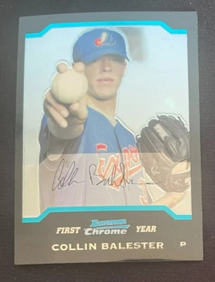 Collin BALESTER 2004 Bowman Chrome First Year Autograph #BDP47 - Image 1 of 2