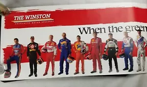 May 17, 1997 THE WINSTON Nascar Poster CHARLOTTE MOTOR SPEEDWAY 72" X 24" EUC - Picture 1 of 12