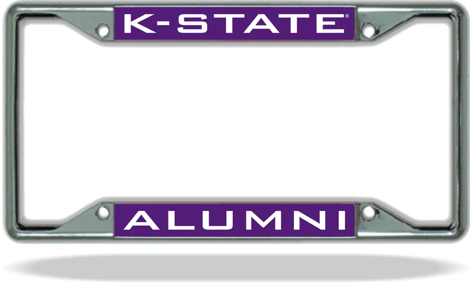 Kansas State K STATE ALUMNI License Plate Frame - Image 1 of 1