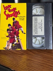 Love Those Stooges: Fifty Years with The Funniest Guys in the World (VHS, 1993) - Picture 1 of 2