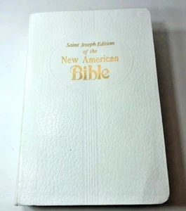 The New American Bible, Saint Joseph Edition, Catholic, White 1970 NAB - Foto 1 di 4