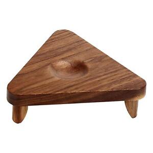 Wood Ball Display Stand Decor Tripod Storage Stand for Shop Cabinets Desktop