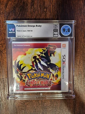 Pokémon Omega Ruby 3DS Sealed WATA Graded 9.8 A++ - Image 1 of 2