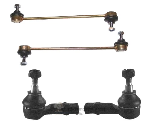 FORD MONDEO ST24 2 ESLABONES DE CAÍDA DE BARRA ANTIVUELCO DELANTERO Y 2 EXTREMOS DE VARILLA DE PISTA EXTERIOR NUEVO Foto 1 de 1