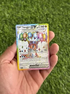 Juego de cartas coleccionables Pokémon Tatsugiri Ex Ultra Raro Holo 226/191 Sv08 Surging Sparks - Imagen 1 de 2