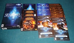Heroes of the Storm Starter Pack NOT COMPLETE EXRTAS Free Shipping! - Picture 1 of 9