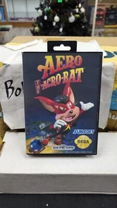 CIB AERO THE ACRO BAT SEGA GENESIS VIDEO GAME COMPLETE IN BOX - Picture 1 of 15