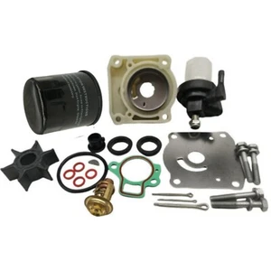 Outboard Maintenance Kit For Yamaha 4 Stroke 20/25HP F20A F25A F25D w/Oil Filter - Picture 1 of 13