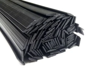 Alambre de soldadura plástico PC 8x1mm plano negro 25 barras - Imagen 1 de 1