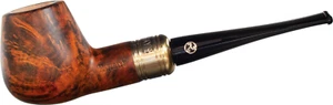 RATTRAY'S MAJESTY SMOOTH CONTRAST 18 STRAIGHT BRANDY 9MM BRIAR PIPE NEW pfeife - Picture 1 of 6