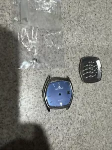 jaeger lecoultre ss case blue dial and hour and minute hands - Picture 1 of 11