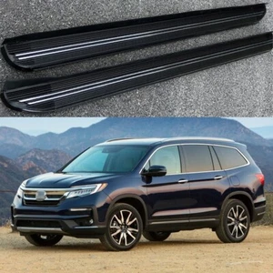 Fits for Honda Pilot 2016-2022 2Pcs Running Board Side Step Pedals Nerf Bar Trim - Picture 1 of 11