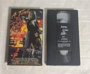 A Time To Die VHS Screener Traci Lords Astral Video 1992 USA Rare Vintage VG - Picture 1 of 5