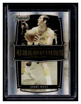 Jerry West  2008 Panini Donruss Sports Legends Holo /100 c1 - Image 1 of 2