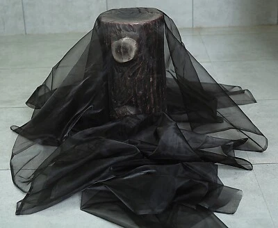 Tela de organza de cristal transparente de 5~20 yardas hágalo usted mismo decoración de fiesta de boda 45" W Foto 1 de 4