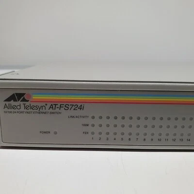 Allied Telesyn AT FS724i 10/100 24 Port Fast Ethernet Switch - Image 1 of 4