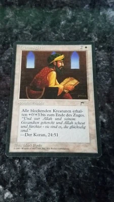 Piety - Magic the Gathering MTG Arabian Nights German Renaissance - Image 1 of 2