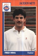 1990 Jackson Mets Grand Slam #6 Fred Hina TR