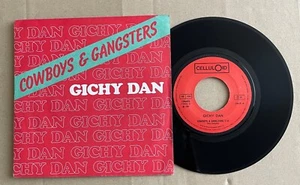 GICHY DAN Cowboys & gangsters / Action man FRENCH only 7" 45 CELLULOID (1981) EX - Picture 1 of 2