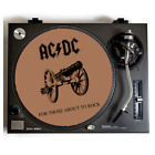 AC/DC For Those About To Rock Record Mat Turntable Slipmat for Vinyl Records LP