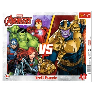 Marvel Avengers Frame Puzzle Principianti Bambini 25 Pezzi Fine Gioco Hulk - Foto 1 di 3