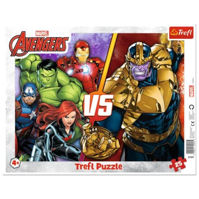 Marvel Avengers Frame Jigsaw Puzzle Beginners Childrens 25 Piece End Game Hulk - Image 1 of 3