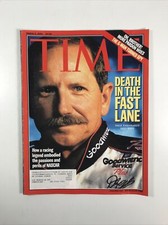 Time Magazine (March 5, 2001)(Death In The Fast Lane, Dale Earnhardt, 1951-2001)
