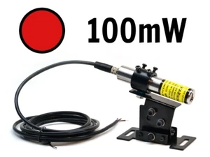 Linearer roter Laser 100mW IP67 658nm LAMBDAWAVE Holzsägewerk Steinmauerwerk - Bild 1 von 12