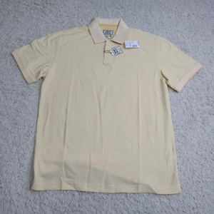 JOS A Bank Polo Shirt Mens XLarge Yellow Short Sleeve Golf Golfing Hiking Hike - Picture 1 of 14