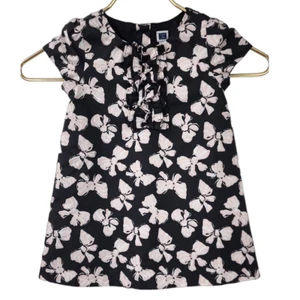 Janie And Jack Girls 18-24 Months Grey And Pink Bow Dress - Picture 1 of 9