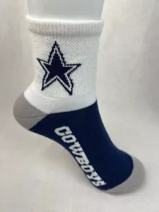 Dallas Cowboys Quarter Socks Youth Blue - Picture 1 of 1